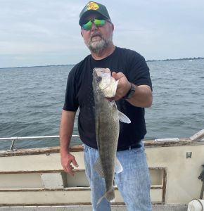 Trophy Lake Erie walleye